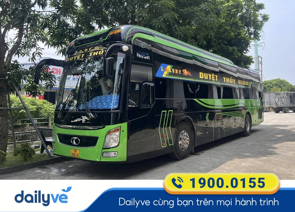 Nhà xe Duyệt Thủy Thái Bình đi Hà Nội