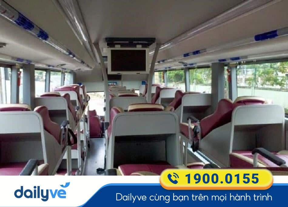 Các tiện ích của nhà xe Hùng Cường Đồng Tháp