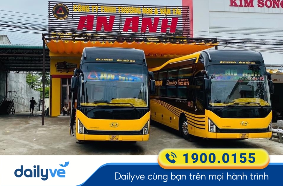 Nhà xe An Anh Limousine tuyến Sài Gòn đi Đà Lạt Lâm Đồng