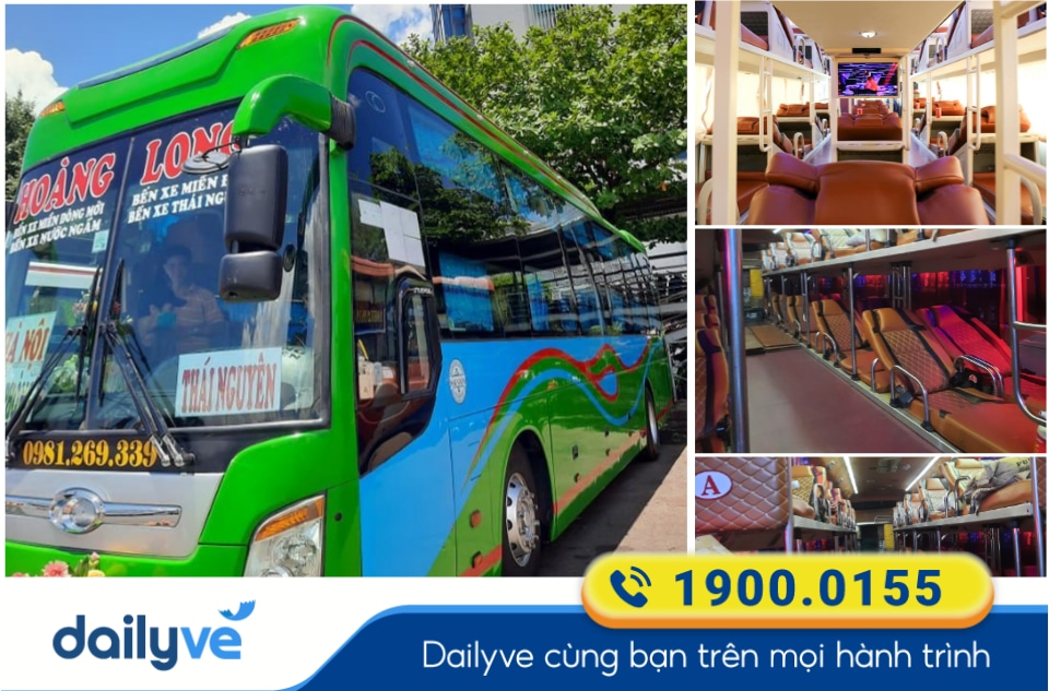 Nhà xe Hoàng Long (Cô 2) tuyến Sài Gòn đi Bến xe Nước Ngầm