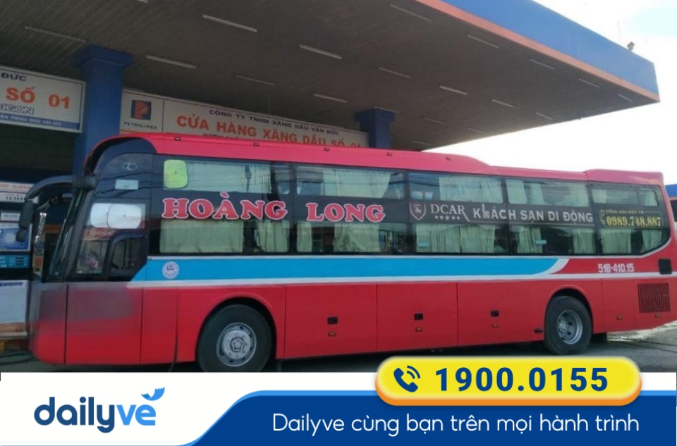 Nhà xe Hoàng Long Nhật Cường tuyến Sài Gòn đi Bến xe Nước Ngầm