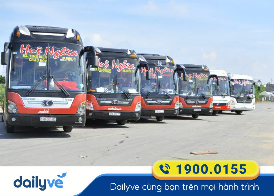 Nhà xe Huệ Nghĩa Sài Gòn đi An Giang