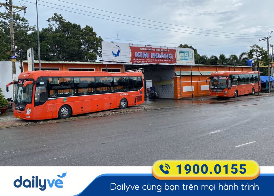Xe Kim Hoàng Trà Vinh đi Sài Gòn