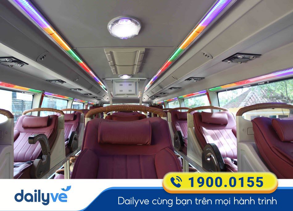 Dòng xe giường nằm 41 chỗ của xe khách Kim Hoàng