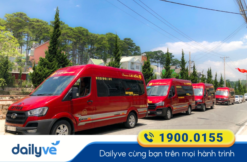 Nhà xe Lạc Hồng Limousine tuyến Sài Gòn đi Đà Lạt Lâm Đồng