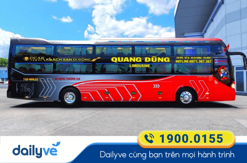 Nhà xe Quang Dũng Limousine tuyến Sài Gòn đi Đà Lạt Lâm Đồng