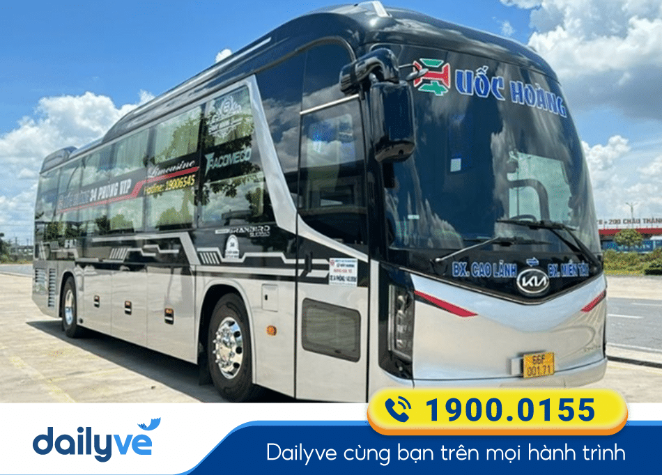 Nhà xe Quốc Hoàng Sài Gòn đi Đồng Tháp