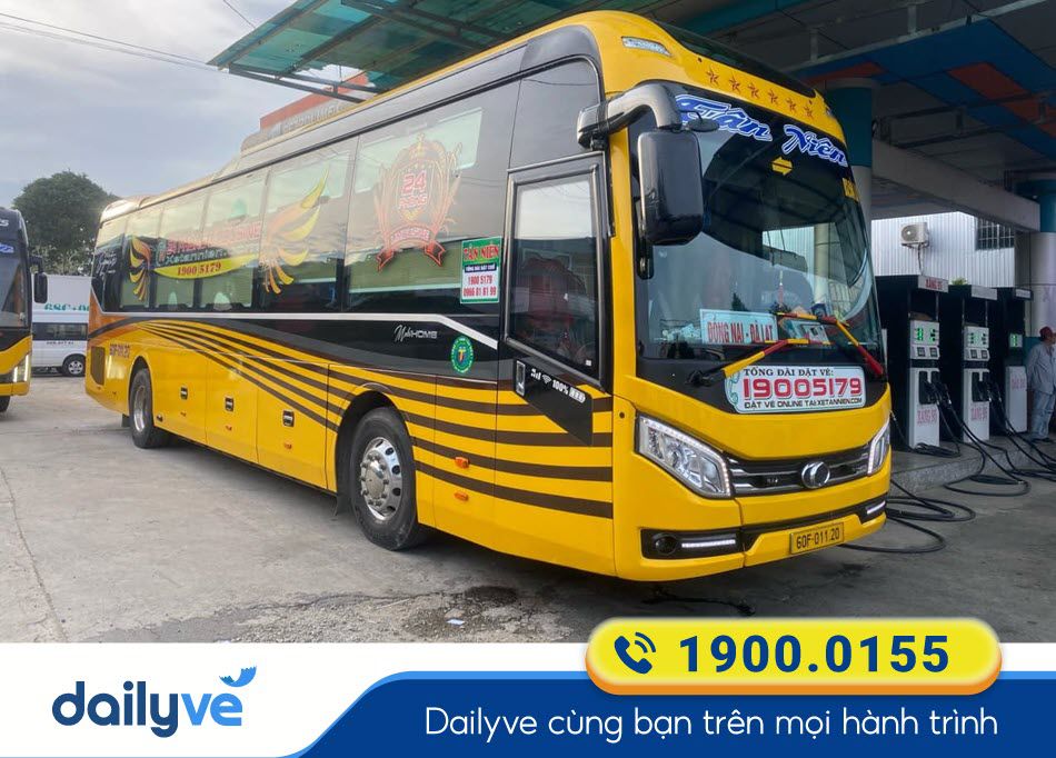 Nhà xe Tân Niên Đồng Nai đi Gia Lai