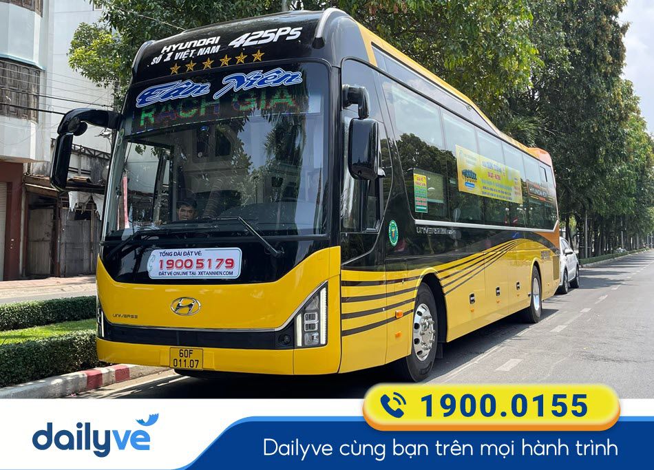 Nhà xe Tân Niên Vũng Tàu đi Đắk Lắk