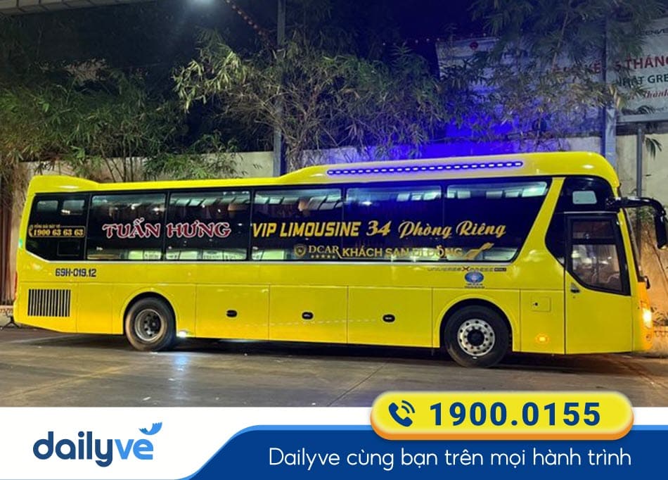 Nhà xe Tuấn Hưng Cần Thơ - Cà Mau