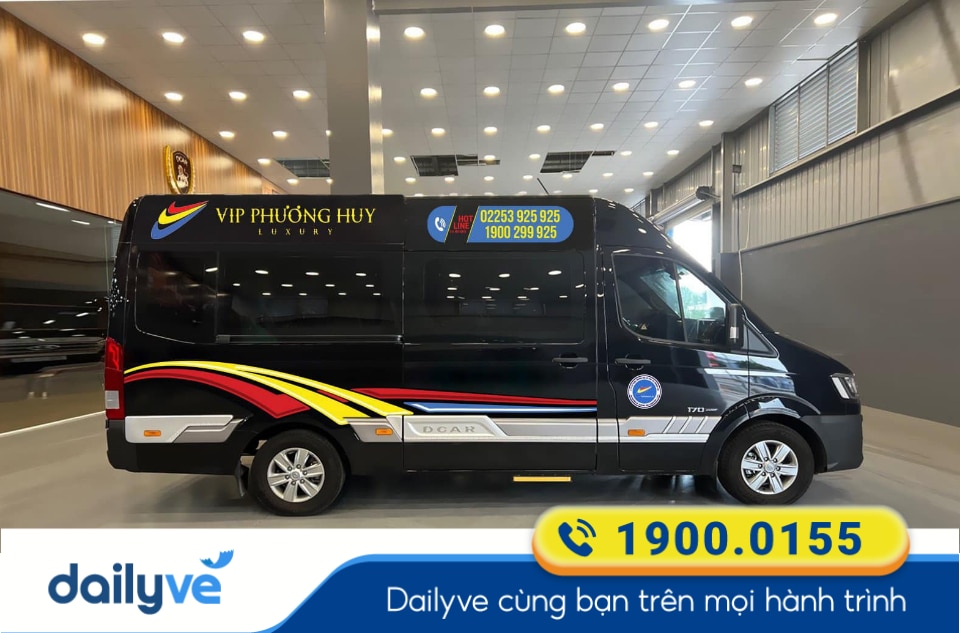 Nhà xe VIP Phương Huy tuyến Hà Nội đi Hải Phòng