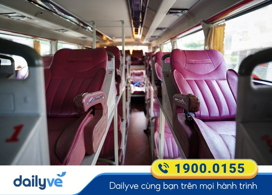 Xe giường nằm 40 chỗ của xe Thành Công Phước Long