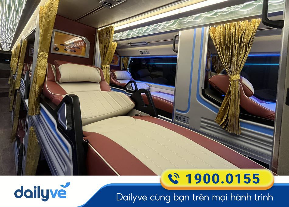 Các tiện ích hiện đại của xe Tuấn Hưng Sài Gòn