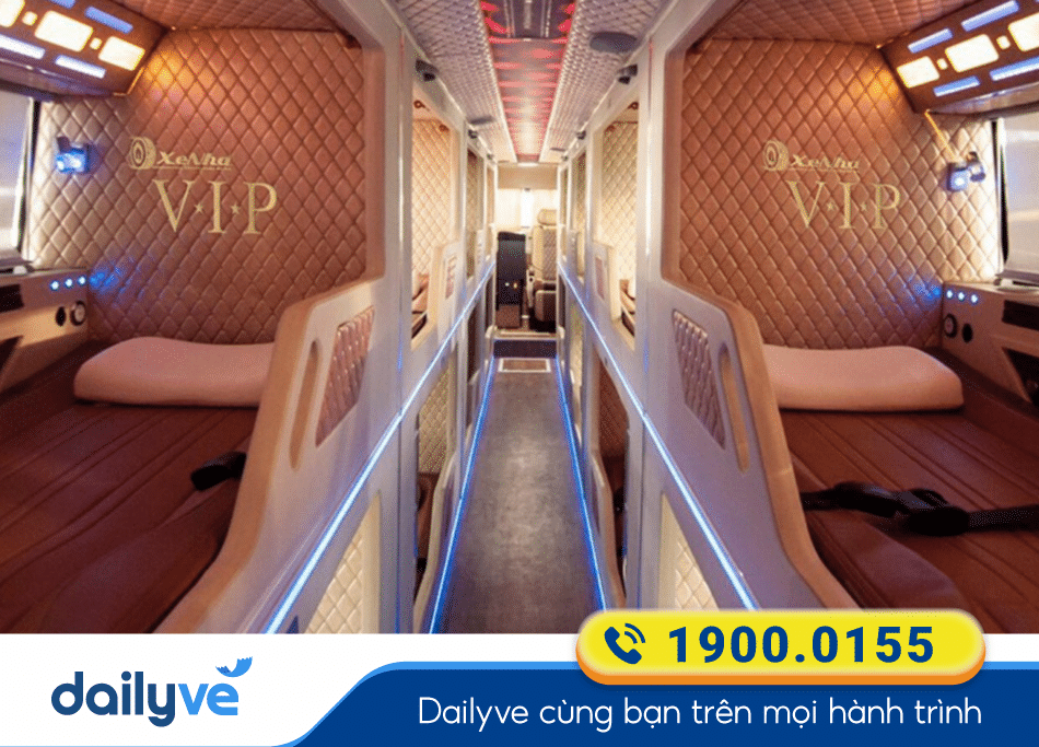 Dòng xe Limousine 20 phòng của hãng xe Xe Nhà