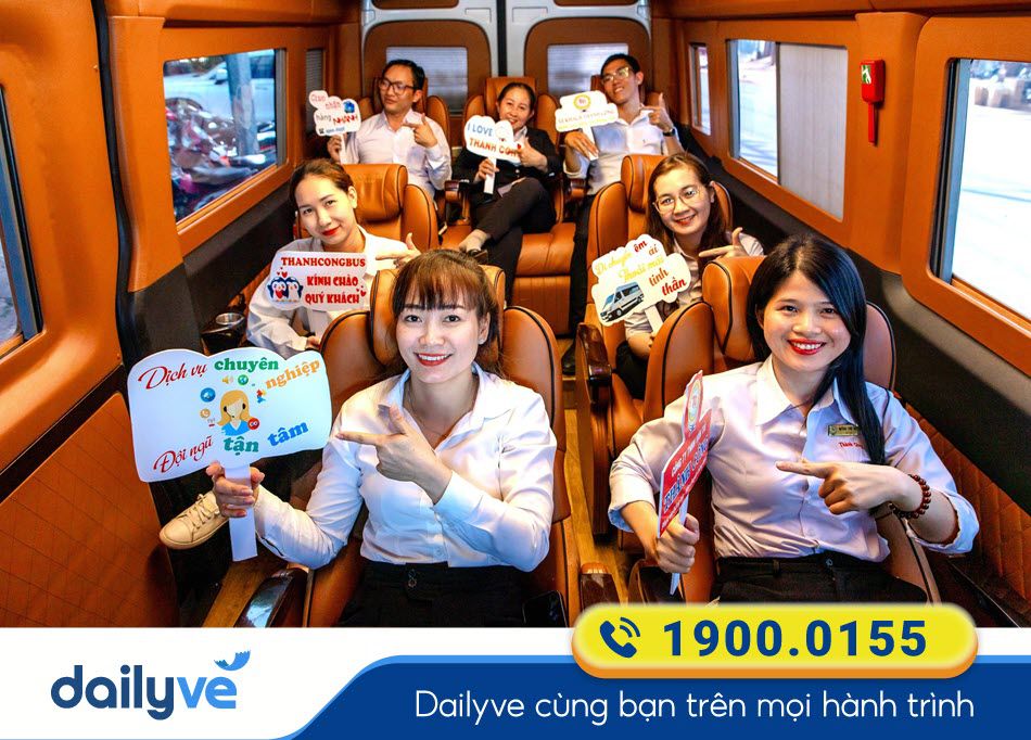 Thiết kế sang trọng dòng xe ghế Limousine của nhà xe Thành Công