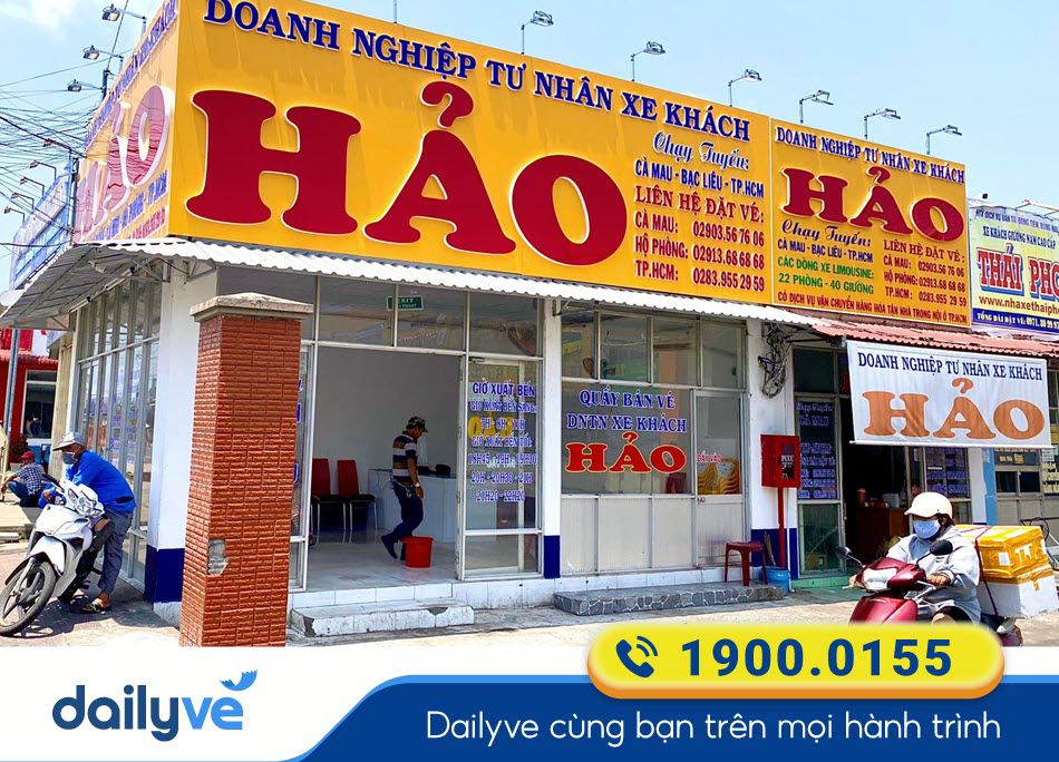 Văn phòng nhà xe Hảo tại Cà Mau