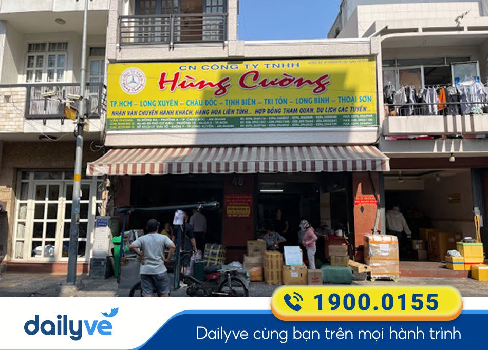 Văn phòng xe khách Hùng Cường tại An Giang