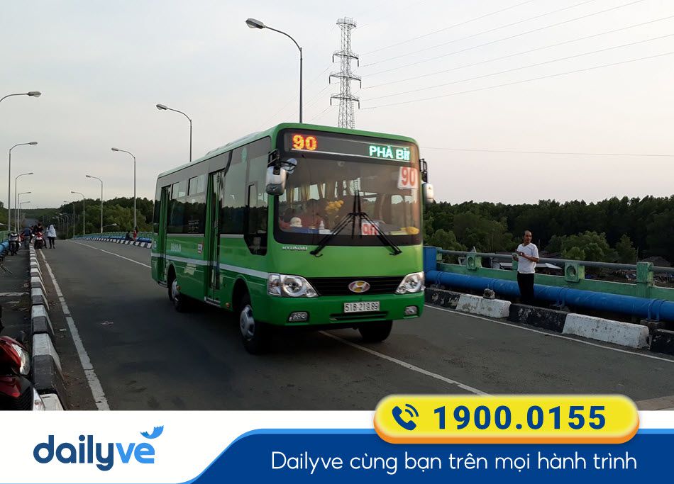 Hướng dẫn di chuyển đến phà Bình Khánh bằng xe buýt