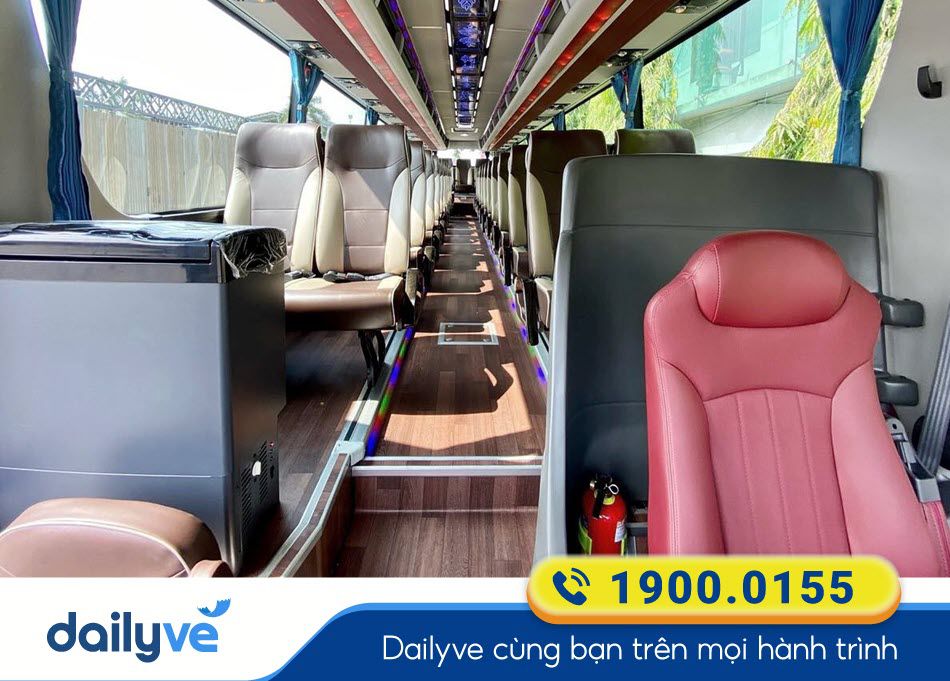 Dòng xe ghế 28 chỗ đời mới của xe Tân Lập Thành Chợ Gạo