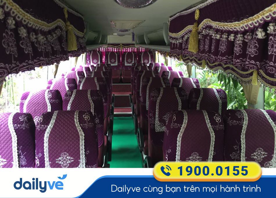 Dòng xe ghế 29 chỗ của nhà xe Phước Hiếu Vũng Tàu