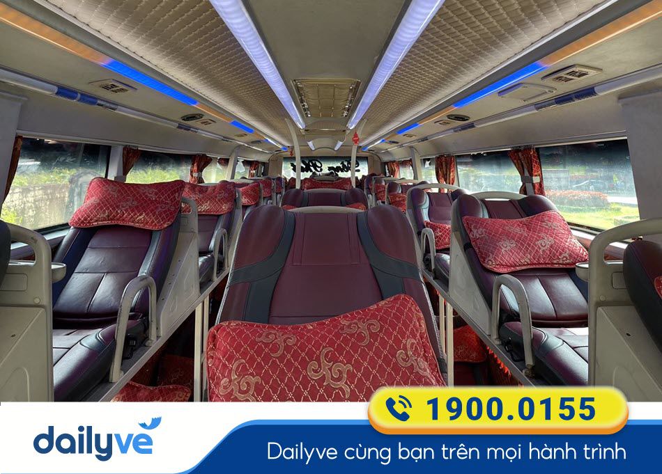 Dòng xe giường nằm 40 chỗ của nhà xe Đồng Phát