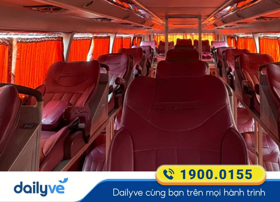 Dòng xe giường nằm 40 chỗ của nhà xe Tuyết Hon