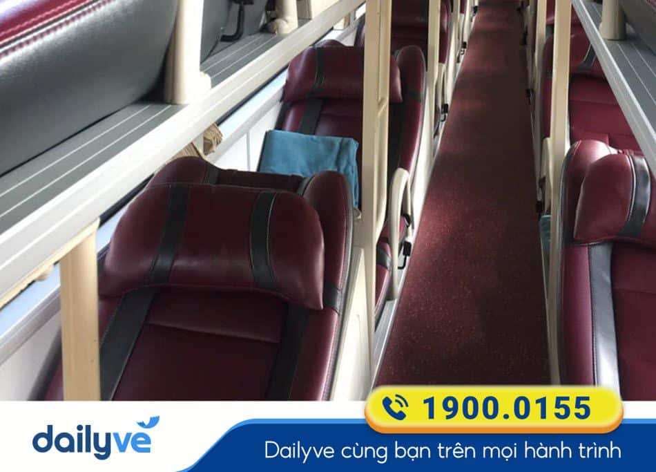 Xe giường nằm 40 chỗ của nhà xe Phương Nam Tp Nha Trang - Khánh Hòa