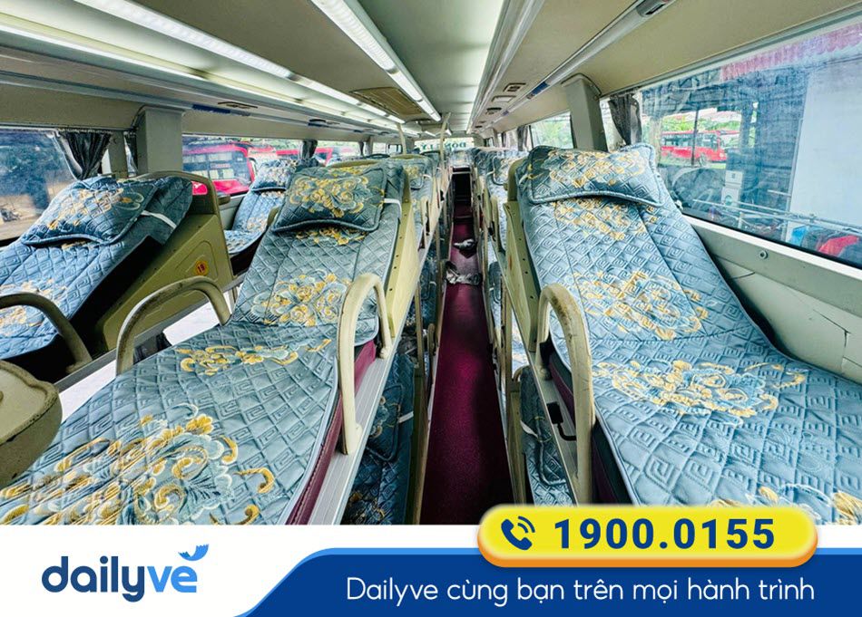 Dòng xe giường nằm thế hệ mới của nhà xe Đông Lý Nông Cống - Thanh Hóa