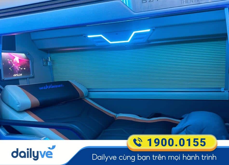 Nội thất dòng xe Limousine 20 phòng của xe Xuân Tùng Đà Nẵng