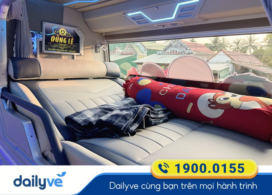 Dòng xe Limousine 22 phòng Vip của nhà xe Dũng Lệ