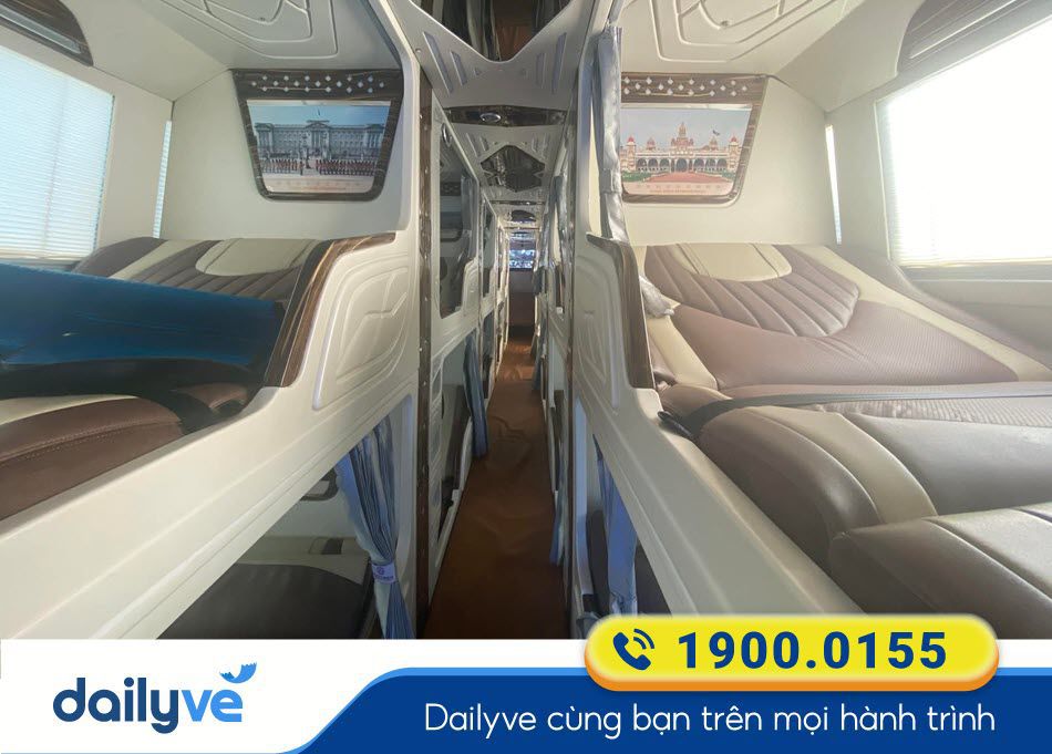 Tiện ích dòng xe Limousine 22 phòng của xe Kết Đoàn