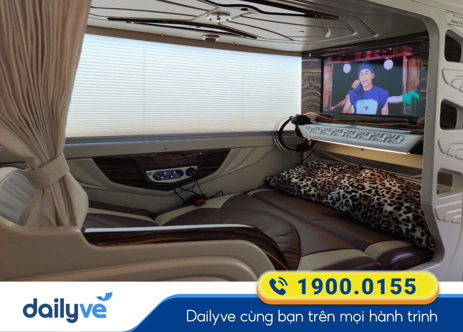 Dòng xe Limousine 22 phòng của nhà xe Phương Nam đi Nha Trang