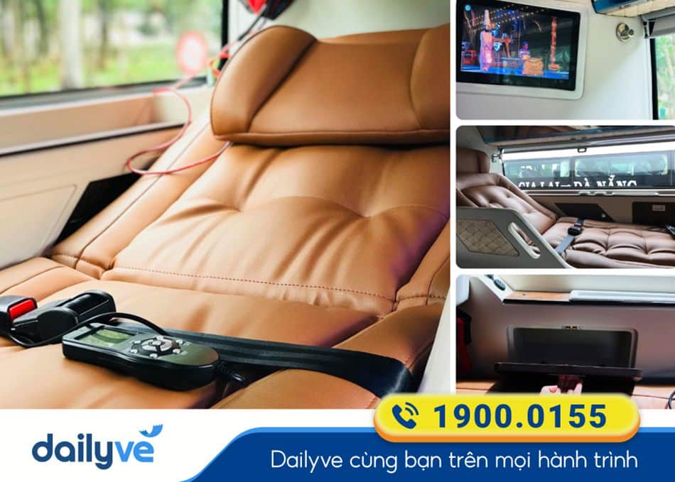 Tiện ích dòng xe Limousine 22 phòng của xe khách Thuận Tiến