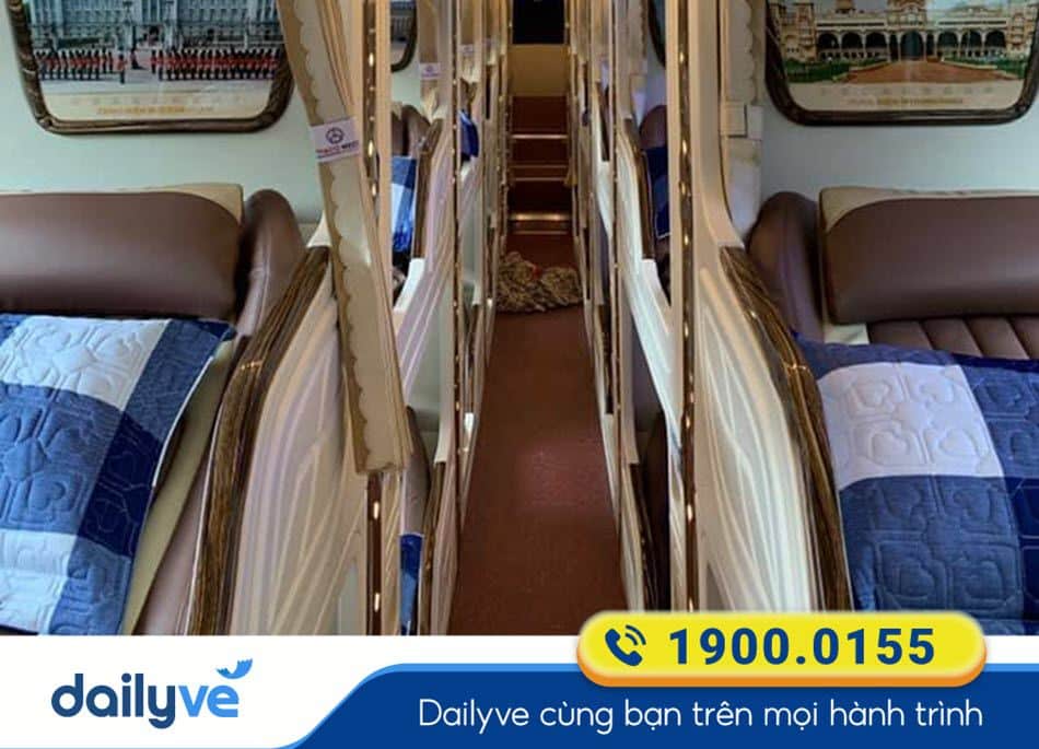 Dòng xe Limousine 24 phòng chất lượng cao của nhà xe Minh Quốc Limousine