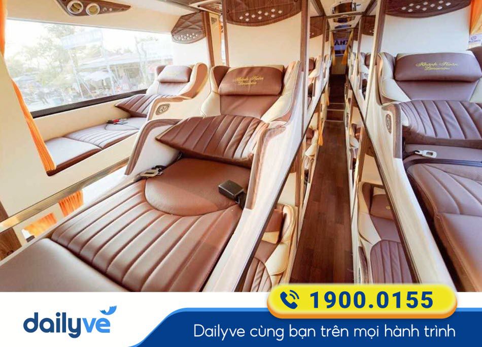 Dòng xe Limousine 30 phòng của nhà xe Khánh Hoàn Nghệ An