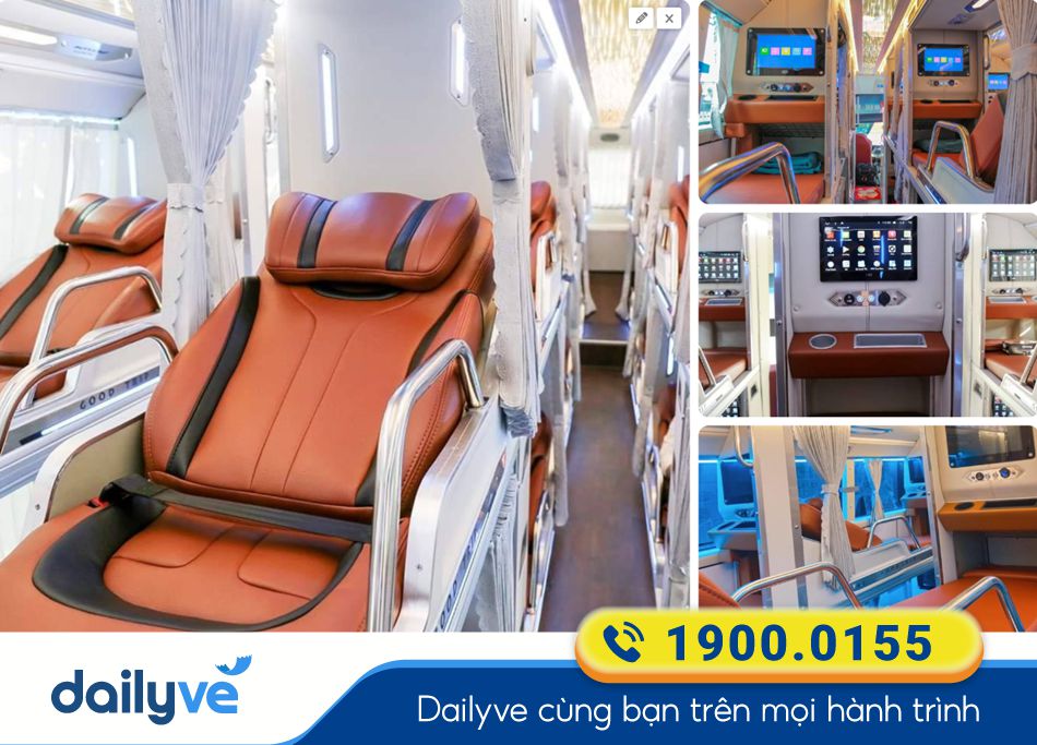 Tiện ích của dòng xe Limousine 34 giường