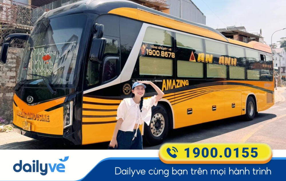 Nhà xe An Anh Limousine tuyến Sài Gòn đi Bình Thuận