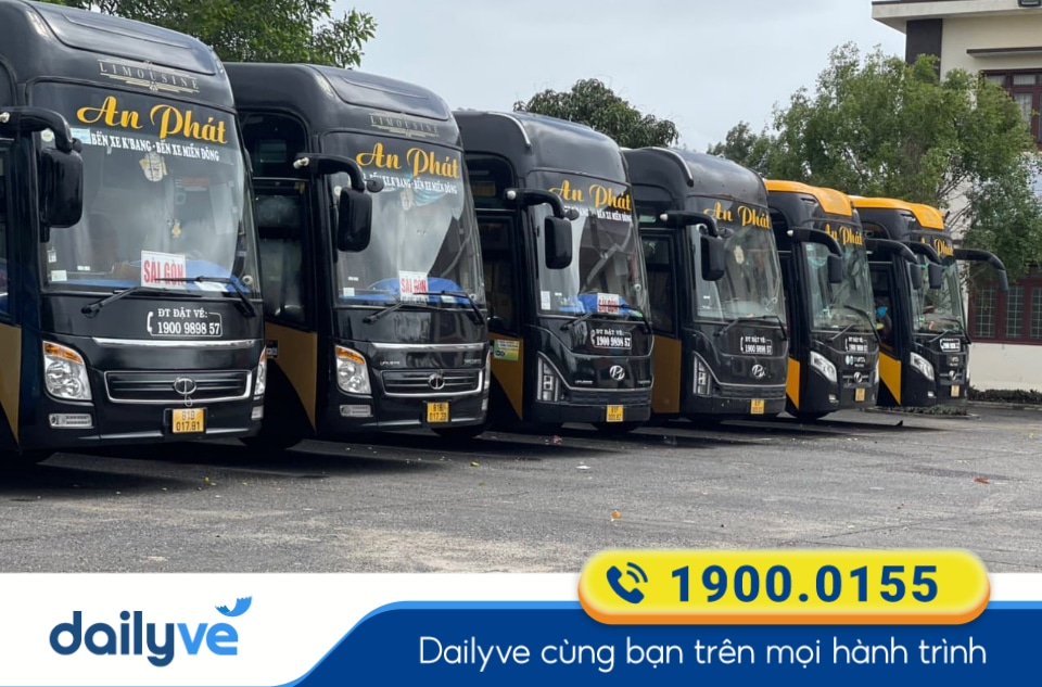 Nhà xe An Phát tuyến Sài Gòn đi Đắk Lắk