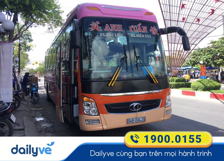 Nhà xe Anh Tuấn Sài Gòn đi Bạc Liêu