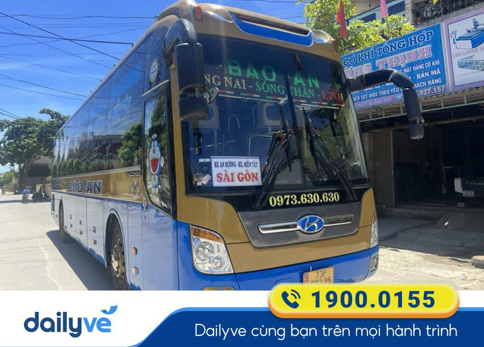 Nhà xe Bảo An Sài Gòn đi Quảng Bình