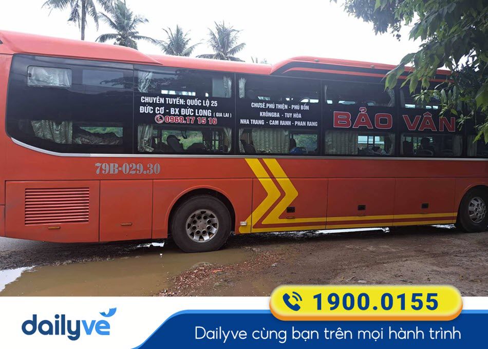 Nhà xe Bảo Vân Gia Lai đi Ninh Thuận