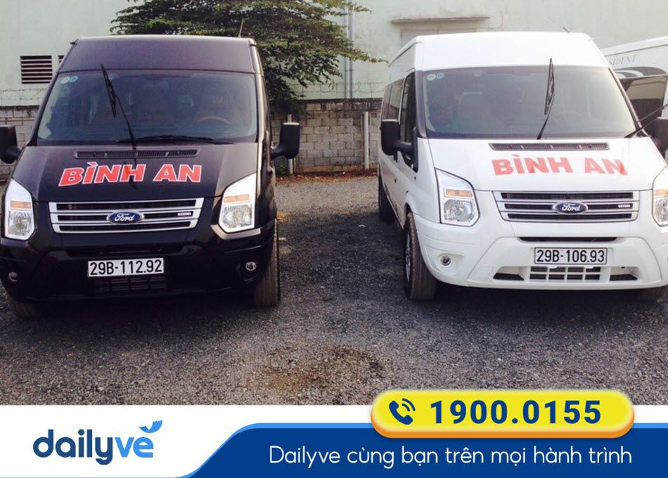 Nhà xe Bình An Hà nội - Hòa Bình