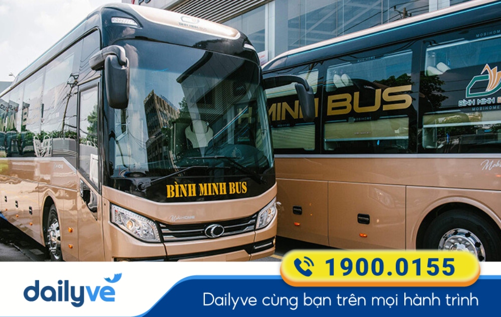 Nhà xe Bình Minh Bus tuyến Nha Trang Khánh Hòa đi Sài Gòn