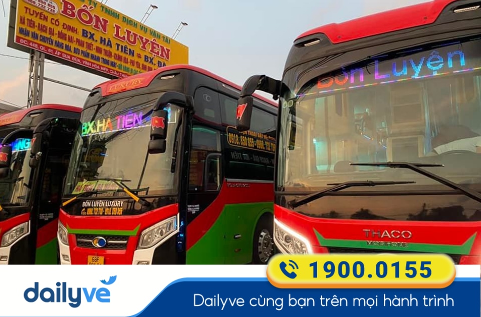 Nhà xe Bốn Luyện tuyến Đà Nẵng đi Sài Gòn