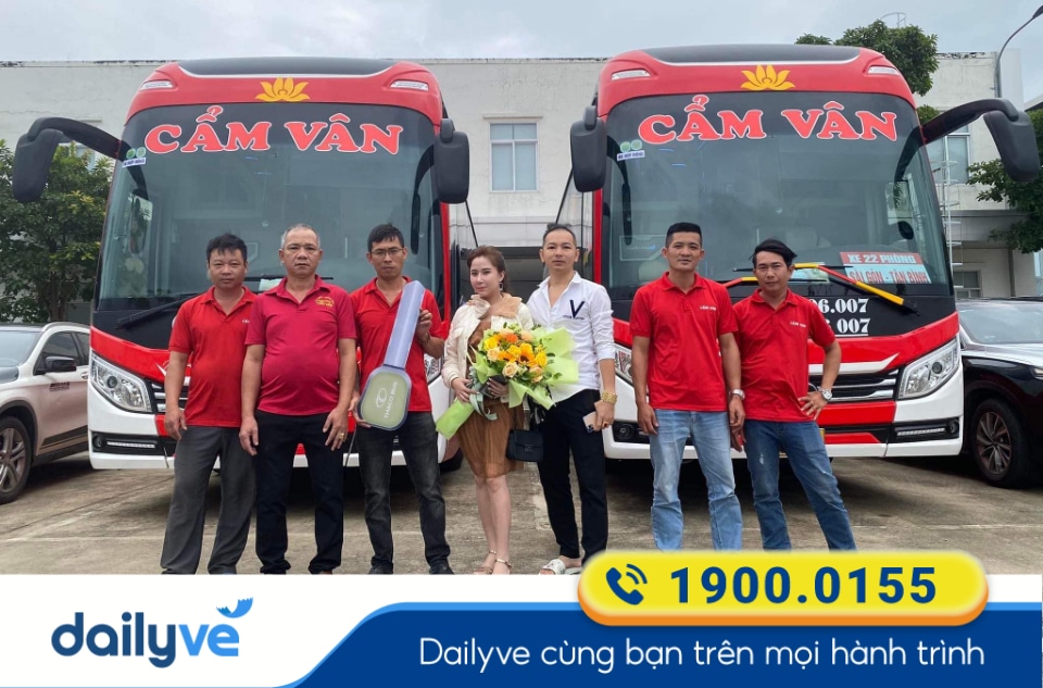 Nhà xe Cẩm Vân tuyến Đà Nẵng đi Sài Gòn