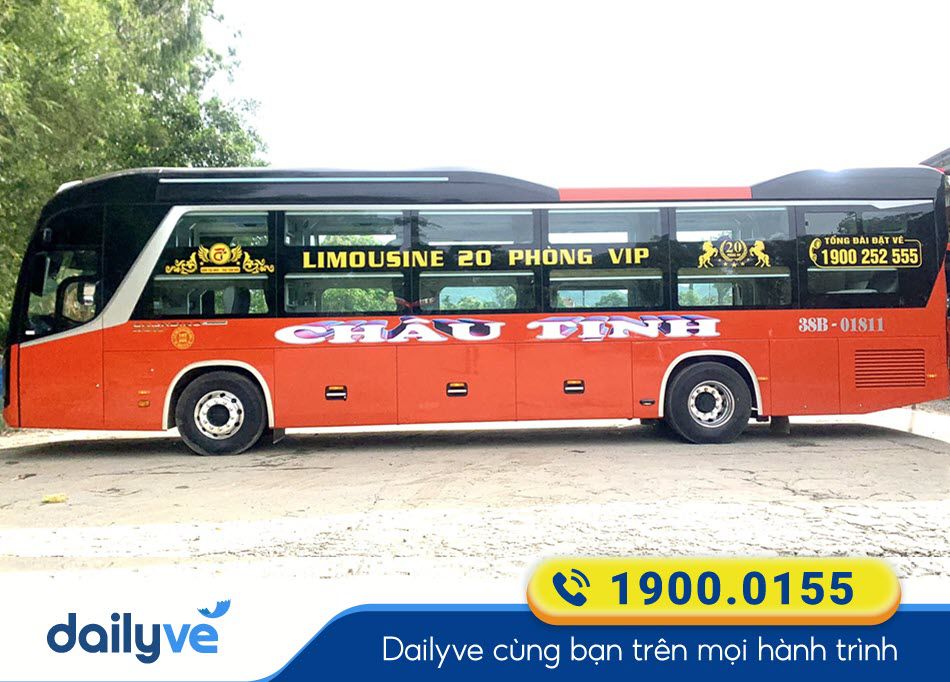 Nhà xe Châu Tịnh Hà Tĩnh - Hà Nội