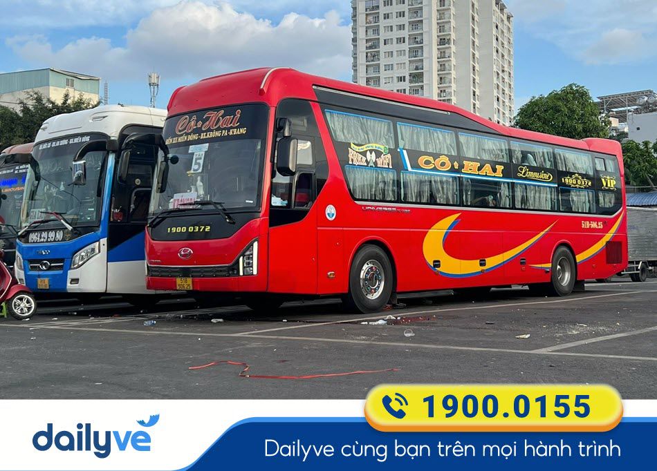 Nhà xe Cô Hai Sài Gòn đi Gia Lai