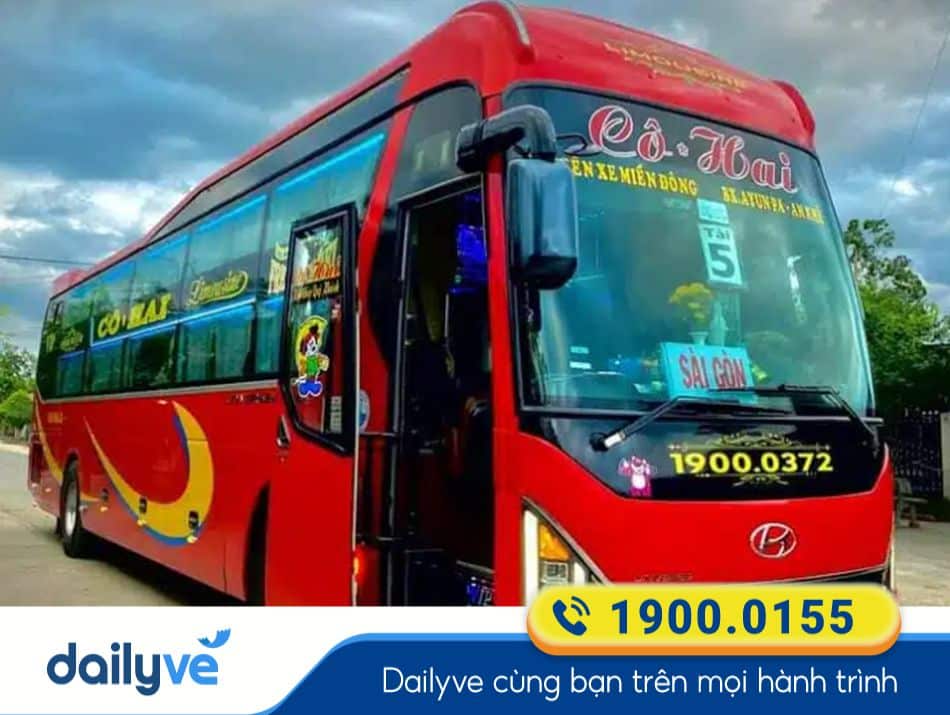 Nhà xe Cô Hai Đồng Nai đi Gia Lai