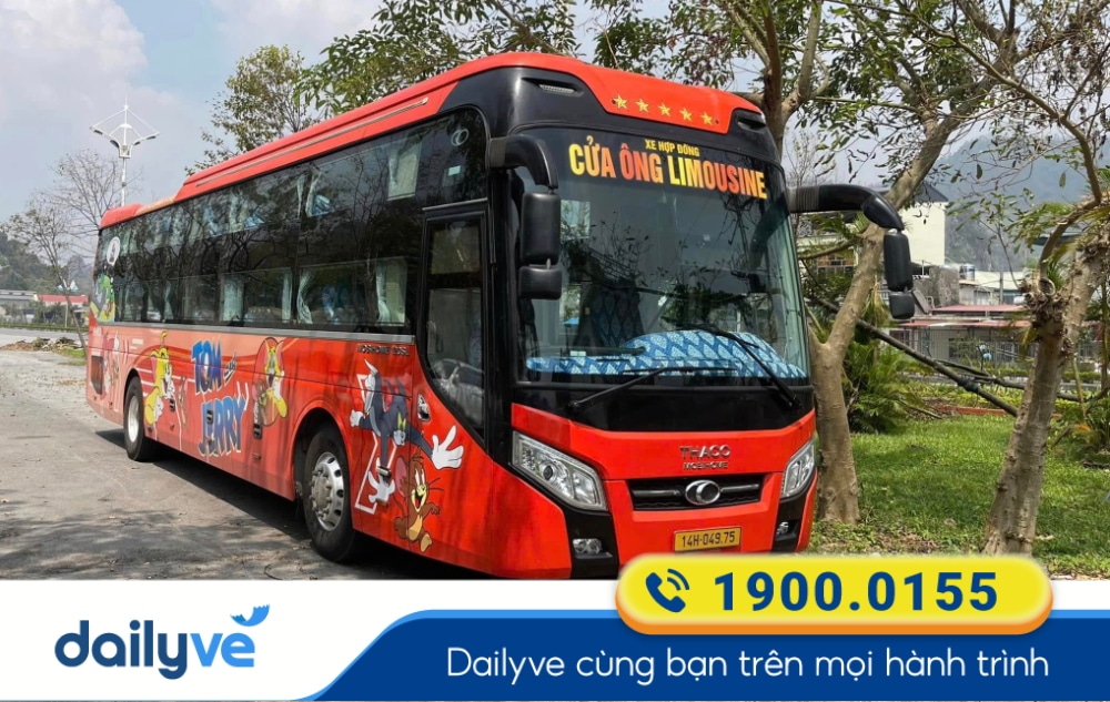 Nhà xe Cửa Ông Limousine tuyến Đà Nẵng đi Quảng Bình