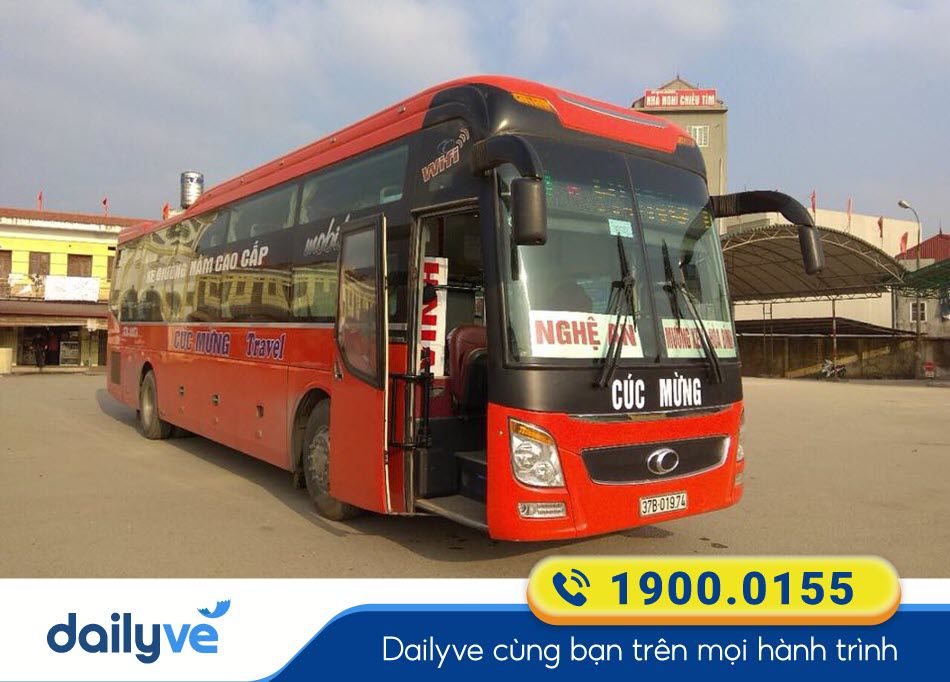 Nhà xe Cúc Mừng Nghệ An - Đà Nẵng